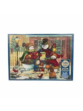NEW Cobble Hill Song for the Season 500 Piece Random Cut Jigsaw Puzzle *SEALED*